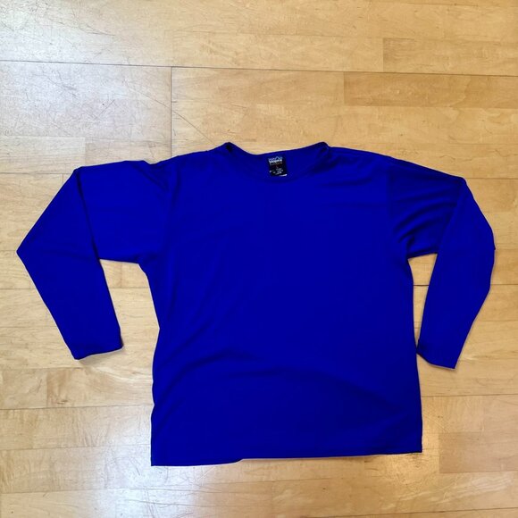EUC Patagonia Capilene Baselayer Long Sleeve Active Athletic Shirt, Size Large - Picture 1 of 10